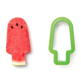 Popsicle Model Watermelon Slicer Cookie Cutter Creative Ice Cream Popsicle Shape Melon Fruit Cutter Mould DIY Kitchen Tool
