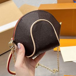 coin pouch Women Wallet coin purse key pouches card holder Womens Fashion all-match classic brown flower Wallets