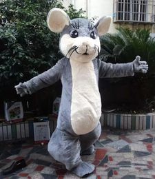 Festival Dress White & Grey kangaroo Mascot Costumes Carnival Hallowen Gifts Unisex Adults Fancy Party Games Outfit Holiday Celebration Cartoon Character Outfits