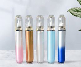 50pcs 15ml 20ml acrylic Empty Perfume Essential Oil Bottles Roll on Bottle Steel Bead Eye Essence Packing Roller Bottle SN4427