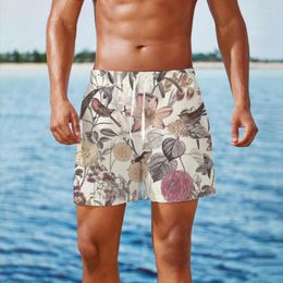 Men's Shorts Summer Beach Cartoon Animal Series Printed 3D Printing Young Men 2022 Casual Straight Micro-Elastic Swimming TrunksMen's Drak22