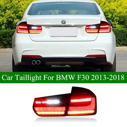 F35 Car Running Light For BMW 5 Series F35 320i 325i 330i 2013-2018 LED Rear Fog Brake Taillight Assembly Automotive Accessories