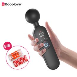 New AV Vibrator Wireless USB Rechargeable Massager Goods Dildos Magic Wand for Women Clitoris Stimulator sexy Toys Adults 18