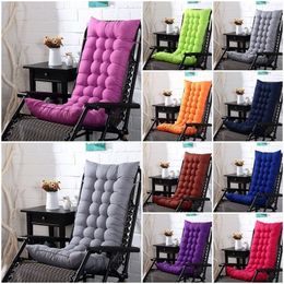 Universal Solid Recliner Chaise Lounger Chair Seat Sofa Cushion Indoor Outdoor Patio Rocking Chair Office Chair Mat Tatami Pad 201009
