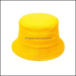 Stingy Brim Hats Caps Hats Scarves Gloves Fashion Accessories Plain Kids Bucket Baby Boys Girls Fishing Hat Cotton Sun Children Breathabl