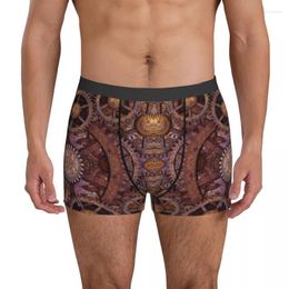 Underpants Industrial Steampunk Underwear Rusted Clockwork Vintage Customs Boxer Shorts Trenky Man Plain Briefs GiftUnderpants