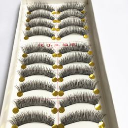 Taiwan False Eyelashes Natural Long Eyelash Wholesale 10 Pairs