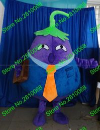 Mascot doll costume Make EVA Material Eggplant daddy Mascot Costumes Crayon Cartoon Apparel Birthday party Masquerade 932