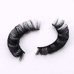 Short Curling Eyelashes Vacation Curly Eyelash Mink Hair Russian False Lashes