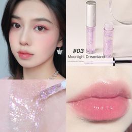 Lip Gloss Repairing Nourishing Glitter For Base Makeup Moisturising Transparent Colourless Oil Fades Lines TSLM2Lip