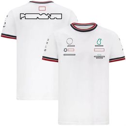 F1 team uniforms men and women fans clothing short-sleeved racing quick-drying T-shirts custom car overalls279d