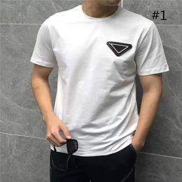 Women Men's T-Shirts Short Sleeve Casual Loose Running Sport Boys Girls Tops Breathable Lover Tees Summer Shirt Black White