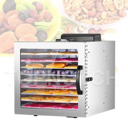 10 Layers Pet Snacks Fruit Vegetable Drying Machine Seafood Meat Herb Dehydrator 110V 220V
