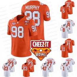 Mit 2021 Cheez-It Bowl rare College Football Jersey Myles Murphy James Skalski Andrew Booth Jr. Bryan Bresee Justyn Ross DJ Uiagalelei Xavier