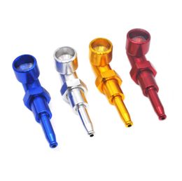 The latest 7.5cm screw shape smoking pipe, many kinds of style selection, support custom LOGO