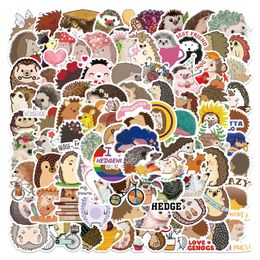 Pack of 100Pcs Wholesale Cute Hedgehog Stickers No-Duplicate For Luggage Skateboard Notebook Helmet Water Bottle Phone Car decals