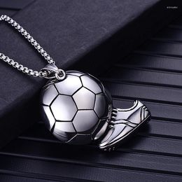 Pendant Necklaces Hip-hop Brazil Football Necklace Charm Soccer Boots Shoes Sporty Style Association Fashoin JewelryPendant Sidn22