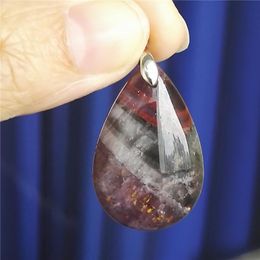 Colliers pendants véritables cacoxénites naturelles auurnite 23 gemm pierre cristal boutage perle suspension femme 31x20x10mmpendant