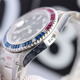 Montre de luxe 40mm 2836 Automatic mechanical movement diamond 904L steel luxury watch men Watches Wristwatches