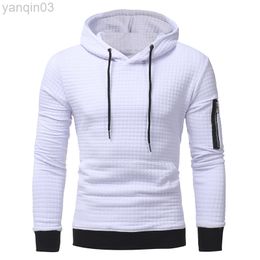 Herren Hoodies Sweatshirts Männer Lange Ärmel Hoody Casual Mann Zipper Mit Kapuze Sweatshirt Für Mann Kleidung L220801