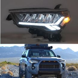 Car Headlight Led Front Lamp For Toyota 4RUNNER 2014-2021 Brake Daytime Running Lights Streamer Turn Signal Dynamic Head Lamps