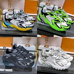 Designer Shoes Classic RUNNER TATIC Sneakers Men Trainers Chaussures Leather Mesh Outdoor Running Shoes With Box size 38-46