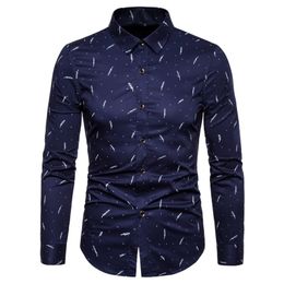 Fashion Brand Designer Shirt Mens Dress Cotton 5xl Slim Fit Street Wear Long Sleeve High Quality Casual Clothes 220324