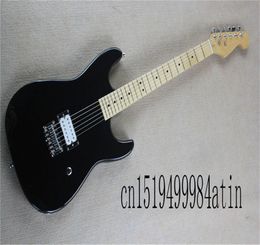 usa electric guitars Canada - 2022 Stratocaster made in usa 6 string black Maple fingerboard Electric Guitar custom body !!