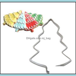 Baking Mods Bakeware Kitchen Dining Bar Home Garden Cookie Aluminium Alloy Gingerbread Men Christmas Tree Animal Shaped Diy Cutter Bbypuc S