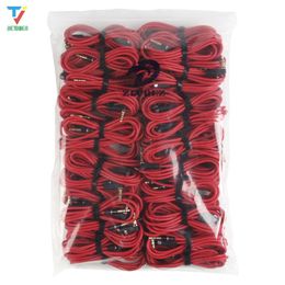 angle aux cable Australia - 300pcs lot 1.2M 4FT Red 3.5mm Male to male 90 Degree Right Angle Aux Audio Extension Cable for mp3 mp4 speaker headphone PC304g