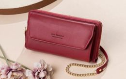 Portafogli Titolari Borse Lage Accessori Ll 2023 19Cm Portafoglio lungo in pelle Donna Porta carte Roma Portamonete Donna Pochette F8Mo0288 Dro