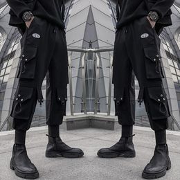 Мужские брюки pu shuai механический стиль Паран-параш