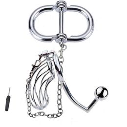 NXY Chastity Device Adult Products Fun Alternative Toys Bracelet Qq Pin Banana Lock 0416