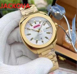 High Quality Mens Women Watch 40mm 316L Stainless Steel Japan Quartz Movement Couple Lovers Clock Wristwatch Table