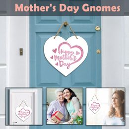 Decorative Flowers & Wreaths Door Day Happy Sign Welcome Creative Front Mother'S Heart-Shaped - Home Decor Seasonal WreathsDecorative