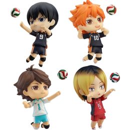 Haikyuu PVC Action Figure Shoyo tobio Kenma Tooru 489# 563# 461# 605# Anime Haikyuu Nekoma Cute Model Toy Figurine 100mm 220520