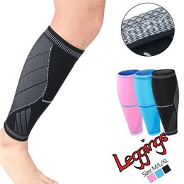 Elbow & Knee Pads Compression Calf Sleeve Basketball Volleyball Men Support Elastic Cycling Running Football Sport SleeveElbow ElbowElbow