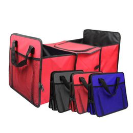 Car Organizer Vehicle-Mounted Multifunctional Foldable Thermal Insulation Ice Bag Refrigerated Debris Storage Box