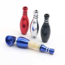 2022 New design Bowling Style Mini Creative Portable Pipe With Filter smoking pipe for tobacco