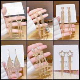 Jewellery Style Korean earring Women 925 Silver Needle Zircon Pearl Valentine's Day Girls Gift Earrings Wholesale