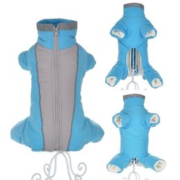 Winter Clothes For Small Dogs Warm Fleece Puppy Pet Coat Jacket Waterproof Reflective Dog Jumpsuits Chihuahua Clothing Overalls 201102