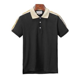 mens golf polos UK - Mens Polo Shirt Designer Man Fashion Horse T Shirts 2022 Casual Men Golf Summer Polos Shirt Embroidery High Street Trend Top Tee 4 color optionsAsian Size M-XXXL
