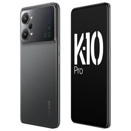 Original Oppo K10 Pro 5G Mobile Phone 8GB RAM 256GB ROM Octa Core Snapdragon 888 50.0MP NFC 5000mAh Android 6.62" OLED E4 Full Screen Fingerprint ID Face Smart Cellphone