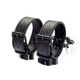 sexyy Adjustable PU Leather Handcuff Ankle Cuff Restraints Bondage sexy Toy Exotic Accessories Couples Games