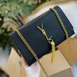 2022 Handbag Women Luxury Designer Bags Lady Leather Kate Fringed Bag Fashion Tote Womens Crossbody Shoulder Bags Purses Handbags Bag