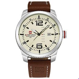 2022 naviforce relógio 9063 marca de moda data relógios quartzo masculino pulso casual militar à prova dwaterproof água esportes relógio pulso relogio masculino