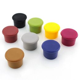 Bar tools Silicone Cap Wine Beer Cover Lid Bottle Stopper Caps Seal Keep Fresh Cork Lids 14 colors