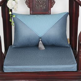 Custom Technology Cloth Chinese Seat Cushions Plain Non-slip Chair Pads High End Office Home Decorative Sofa Armchair Sits Mats