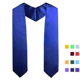 Adult Sublimation Heat Printing Blank Graduation Scarf Thermal Transfer White Honour Shawl Etiquette Ribbon Bachelor's Women