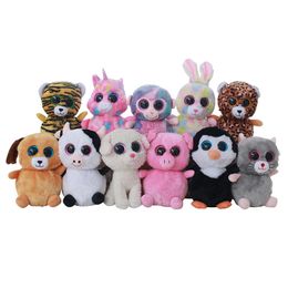 Stuffed Animals 11 types Wholesale Cartoon plush toys Lovely 20cm Fashion trends twinkle big eyes dolls